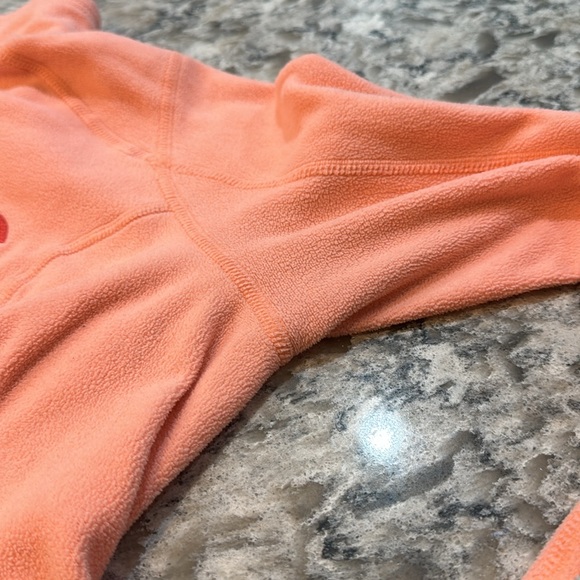 The North Face | Orange Quarter Zip Polartec Classic Fleece Shirt Size S Small - Picture 9 of 14